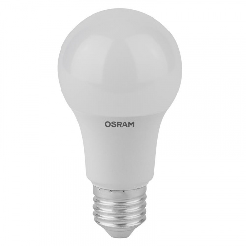 Лампа светодиодная LED Antibacterial A 8.5Вт грушевидная матовая 2700К тепл. бел. E27 806лм 220-240В угол пучка 200град. бактерицидн. покрыт. (замена 75Вт) OSRAM 4058075560994 в Максэлектро
