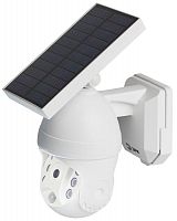 Светильник светодиодный "Камера" ERAFS012-10 6LED 8х24см фасадный на солнечн. батарее с датчиком движения ЭРА Б0057600 в Максэлектро