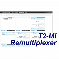 Программное обеспечение DVB T2-MI Remultiplexer (5 выходных потоков) в Максэлектро