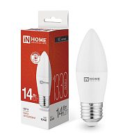 Лампа светодиодная LED-СВЕЧА-VC 14Вт E27 4000К 1330лм IN HOME 4690612047744 в Максэлектро
