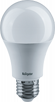 Лампа светодиодная 71 296 NLL-A60-12-230-2.7K-E27 (Standard) 12Вт грушевидная 2700К тепл. бел. E27 900лм 176-264В Navigator 71296 в Максэлектро