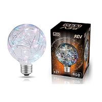 Лампа светодиодная VINTAGE RGB Starry шар G95 E27 REV 32446 1 в Максэлектро
