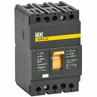 Выключатель автоматический 3п 125А 25кА ВА 88-32 IEK SVA10-3-0125 в Максэлектро