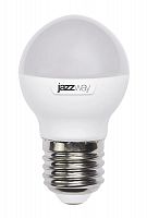 Лампа светодиодная PLED-SP 9Вт G45 шар 3000К тепл. бел. E27 820лм 230В JazzWay 2859631A в Максэлектро