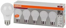 Лампа светодиодная LED Value LVCLA60 7SW/840 7Вт грушевидная матовая E27 230В 2х5 RU (уп.5шт) OSRAM 4058075577657 в Максэлектро