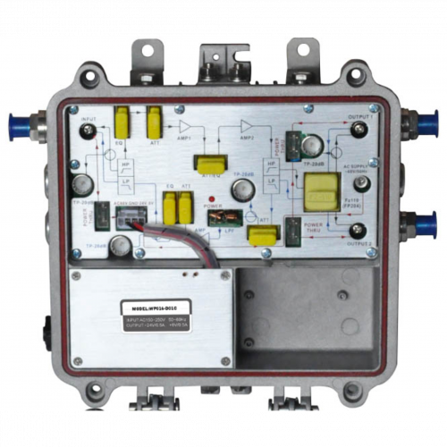 Усилитель кабельный абонентский SNR-HA-108-38-60 с дистанционным питанием в Максэлектро