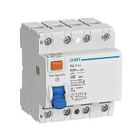 Выключатель дифференциального тока (УЗО) 4п 100А 300мА тип AC-S NL1-100 10кА (R) CHINT 200425 в Максэлектро