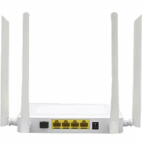 Абонентский терминал ONU GPON, 4 порта 10/100/1000Base-T, WiFi 2.4/5, С+ в Максэлектро