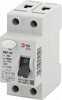 Выключатель дифференциального тока (УЗО) 1P+N 63А 100мА ВД1-63 Pro NO-902-31 ЭРА Б0031878 в Максэлектро