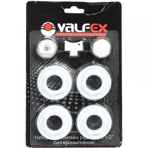 Комплект VALFEX для радиатора 1/2quot; без кронштейнов (40) в Максэлектро