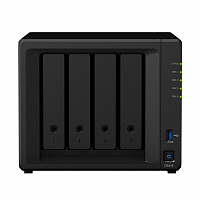 NAS-сервер Synology DiskStation DS418, 4xHDD3,5", 2х1000Base-T, без дисков в Максэлектро