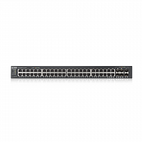 Коммутатор ZYXEL NebulaFlex Pro GS2220-50 Hybrid L2 Switch , 19 "rack, 44xGE, 4 combo ports (SFP / RJ-45), 2xSFP, standalone / cloud management в Максэлектро