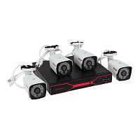Комплект видеонаблюдения 4 наружные камеры AHD/2.0 Full HD Rexant 45-0520 в Максэлектро
