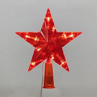 Фигура светодиодная "Звезда" 15см 10LED красн. 230В IP20 на елку постоян. свечение Neon-Night 501-007 в Максэлектро