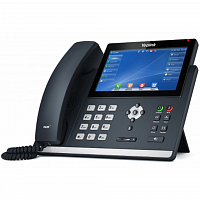 IP-телефон SIP-T48U, цветной сенсорный экран, 2 порта USB, 16 аккаунтов, BLF, PoE, GigE, без БП в Максэлектро