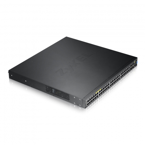 Коммутатор ZYXEL XGS3700-48HP 48-port Managed L2+ High Power PoE Gigabit Switch with 4 slots 10G SFP+ в Максэлектро