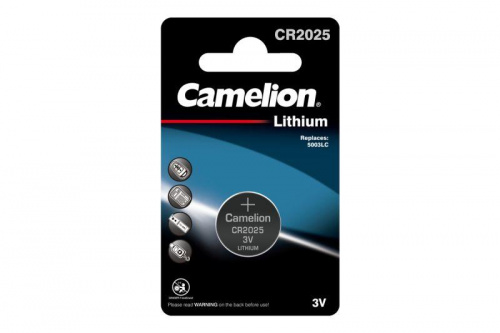 Элемент питания литиевый CR2025 BL-1 (блист.1шт) Camelion 3067 в Максэлектро