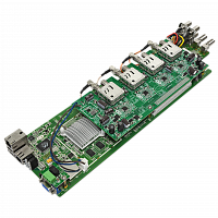 Модуль 4-тюнерного трансмодулятора QAM DMM-2400TM-30S2C на 4 DVB-C для цифровой ГС PBI DMM-1000 в Максэлектро
