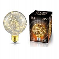 Лампа светодиодная VINTAGE Copper Wire шар G95 E27 2700К теплый свет REV 32444 7 в Максэлектро