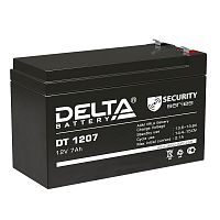 Аккумулятор ОПС 12В 7А.ч Delta DT 1207 в Максэлектро