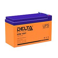 Аккумулятор UPS 12В 7.2А.ч Delta DTM 1207 в Максэлектро