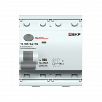 Выключатель дифференциального тока 4п 80А 300мА тип A 6кА ВД-100N электромех. PROxima EKF E1046MA803 в Максэлектро
