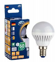 Лампа светодиодная G45 7Вт шар 2700К тепл. бел. E14 600лм 180-240В REV 32340 2 в Максэлектро