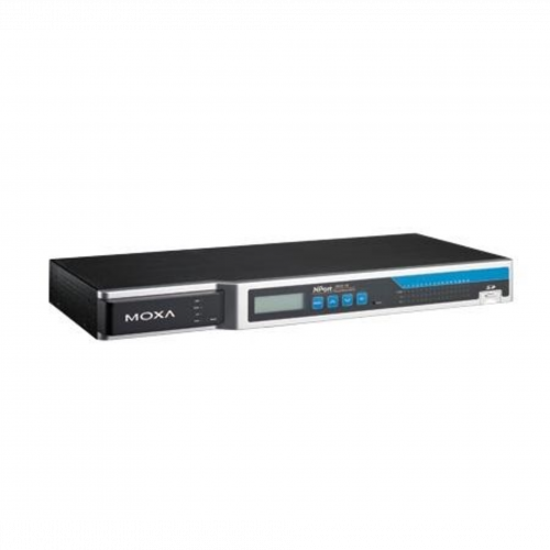 NPort 6610-16 16-портовый преобразователь RS-232 в Ethernet с расширенным набором функций MOXA в Максэлектро