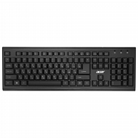 Клавиатура + мышь Acer OKR120 клав:черный мышь:черный USB беспроводная (ZL.KBDEE.007) в Максэлектро