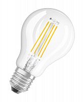 Лампа светодиодная филаментная LED STAR CLASSIC P 60 5W/827 5Вт шар 2700К тепл. бел. E27 600лм 220-240В прозр. стекло OSRAM 4058075212510 в Максэлектро
