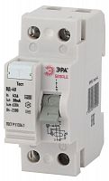 Выключатель дифференциального тока (УЗО) 2п 63А/30мА ВД-40 (электронное) SIMPLE-mod-44 ЭРА Б0039264 в Максэлектро