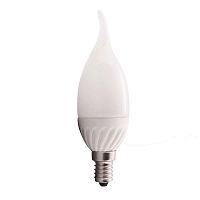 Лампа светодиодная HLB 05-37-W-02 5Вт свеча 2700К тепл. бел. E14 350лм 165-265В Новый Свет 500208 в Максэлектро