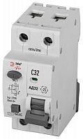 Выключатель автоматический дифференциального тока 1P+N C32 30мА тип АC защита 230В АВДТ 4.5кА PRO D32E2C32АC30P АД32 электронное Эра Б0057355 в Максэлектро