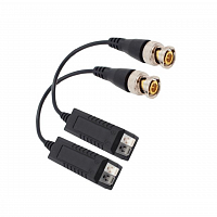 Передатчик по витой паре  SNR-B-P1 пассивный 1-канальный(пара) для  HDCVI, HDTVI, AHD и аналоговых камер в Максэлектро