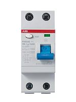 Выключатель дифференциального тока (УЗО) 2п 25А 30мА тип AC F202 ABB 2CSF202001R1250 в Максэлектро