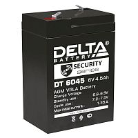 Аккумулятор ОПС 6В 4.5А.ч Delta DT 6045 в Максэлектро