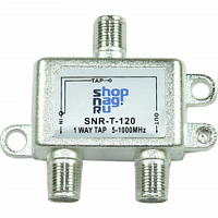 Ответвитель абонентский SNR-T-110 на 1 отвод вносимое затухание IN-TAP 10dB. в Максэлектро