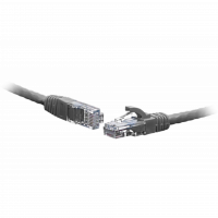 Коммутационный шнур F/UTP 4-х парный cat.5e 0.5м LSZH standart серый в Максэлектро