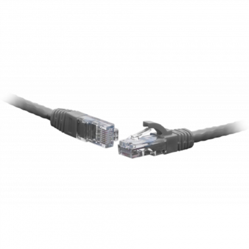 Коммутационный шнур U/UTP 4-х парный cat.5e 1.5м LSZH standart серый в Максэлектро
