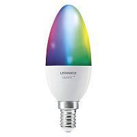 Лампа светодиодная SMART+ WiFi Candle Multicolour 5Вт (замена 40Вт) 2700…6500К E14 (уп.3шт) LEDVANCE 4058075485938 в Максэлектро