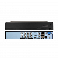 Мультиформатный видеорегистратор Линия XVR 8N H265-N для аналоговых и IP-видеокамер. Количество каналов: видео - 4, 1HDD объемом до 14Тб, H.265 в Максэлектро