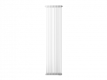 Радиатор трубчатый Zehnder Charleston 2200, 06 сек.1/2 ниж.подк. RAL9016 (кроншт.в компл) в Максэлектро