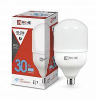 Лампа светодиодная высокомощная LED-HP-PRO 30Вт цилиндр 6500К холод. бел. E27 2850лм 230В IN HOME 4690612031088 в Максэлектро