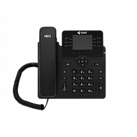 IP-телефон SNR-VP-76-CG-P, 6 SIP-аккаунта, цветной дисплей, GigE, PoE, без БП в Максэлектро