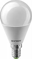 Лампа светодиодная 61 965 OLL-G45-10-230-2.7K-E14 10Вт ОНЛАЙТ 61965 в Максэлектро