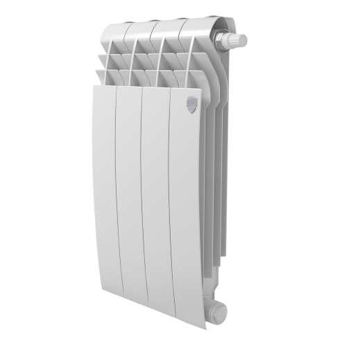 Радиатор Royal Thermo BiLiner 500 /Bianco Traffico VDR - 4 секц. в Максэлектро