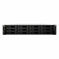 NAS-сервер Synology RackStation  RS2418RP+, 12xHDD 3,5", 4х1000Base-T, Два БП, без дисков в Максэлектро