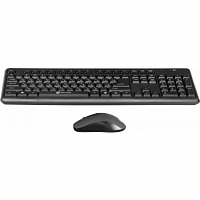 Клавиатура + мышь Оклик 270M клав:черный мышь:черный USB беспроводная (337455) в Максэлектро