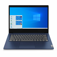 Ноутбук Lenovo IdeaPad 3 14IIL05 Core i3 1005G1 4Gb SSD128Gb Intel UHD Graphics 14" TN FHD (1920x1080) Windows 10 Home blue WiFi BT Cam в Максэлектро