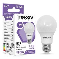 Лампа светодиодная 11Вт А60 4000К Е27 176-264В (TKL) TOKOV ELECTRIC TKL-A60-E27-11-4K в Максэлектро